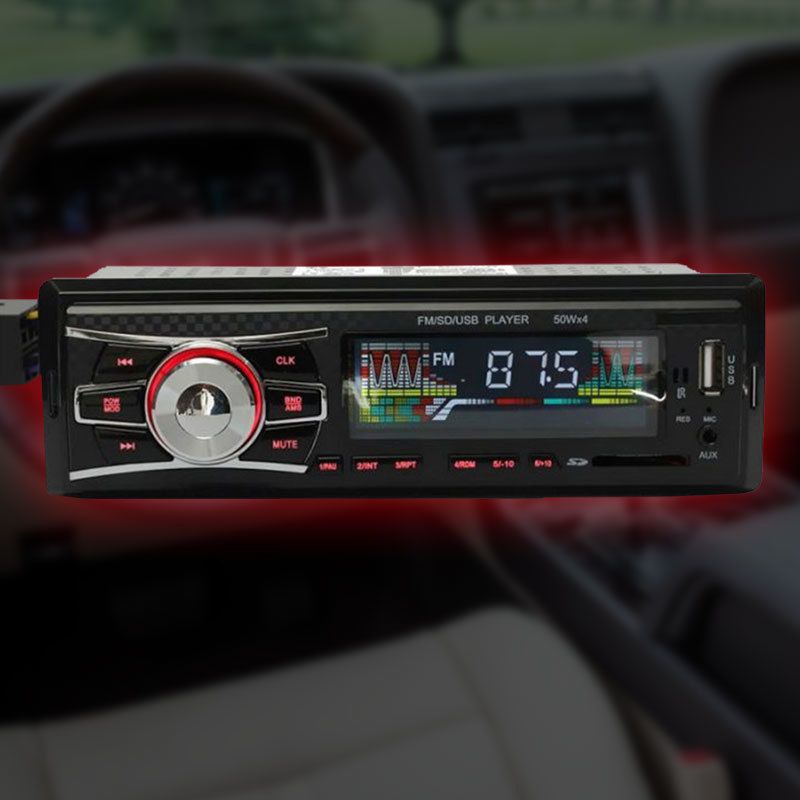 Ηχοσύστημα Αυτοκινήτου 1DIN Bluetooth με Οθόνη Ραδιόφωνο USB AUX SD και ΤηλεχειριστήριοΜαύρο Ηχοσύστημα Αυτοκινήτου 1DIN Bluetooth με Οθόνη Ραδιόφωνο USB AUX SD και ΤηλεχειριστήριοΜαύρο