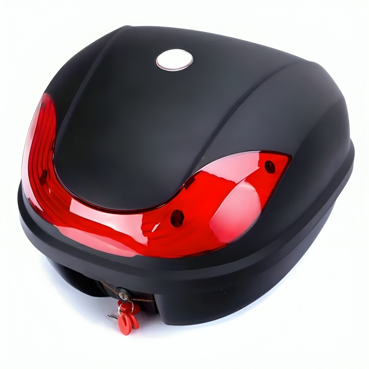 Μπαγκαζιέρα Μοτοσυκλέτας 30Lt με Κλειδαριά & Ανακλαστικές Επιφάνειες Μπαγκαζιέρα Μοτοσυκλέτας 30Lt με Κλειδαριά & Ανακλαστικές Επιφάνειες