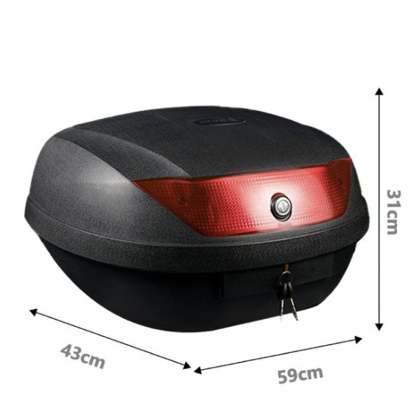 Μπαγκαζιέρα Μοτοσυκλέτας A28 Χωρητικότητας 51Lt με Ανακλαστικές Επιφάνειες - Βαλίτσα Αποθήκευσης Μηχανής Μαύρο Μπαγκαζιέρα Μοτοσυκλέτας A28 Χωρητικότητας 51Lt με Ανακλαστικές Επιφάνειες - Βαλίτσα Αποθήκευσης Μηχανής Μαύρο