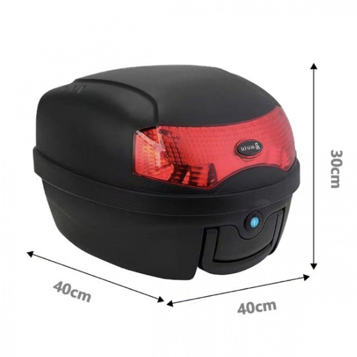 Μπαγκαζιέρα Μοτοσυκλέτας A68 Χωρητικότητας 50Lt με Ανακλαστικές Επιφάνειες - Βαλίτσα Αποθήκευσης Μηχανής Μαύρο Μπαγκαζιέρα Μοτοσυκλέτας A68 Χωρητικότητας 50Lt με Ανακλαστικές Επιφάνειες - Βαλίτσα Αποθήκευσης Μηχανής Μαύρο