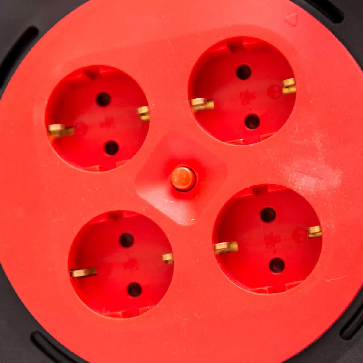 Μπαλαντέζα Καρούλι 4 Θέσεων με Καλώδιο 50m – Aigostar Μπαλαντέζα Καρούλι 4 Θέσεων με Καλώδιο 50m – Aigostar