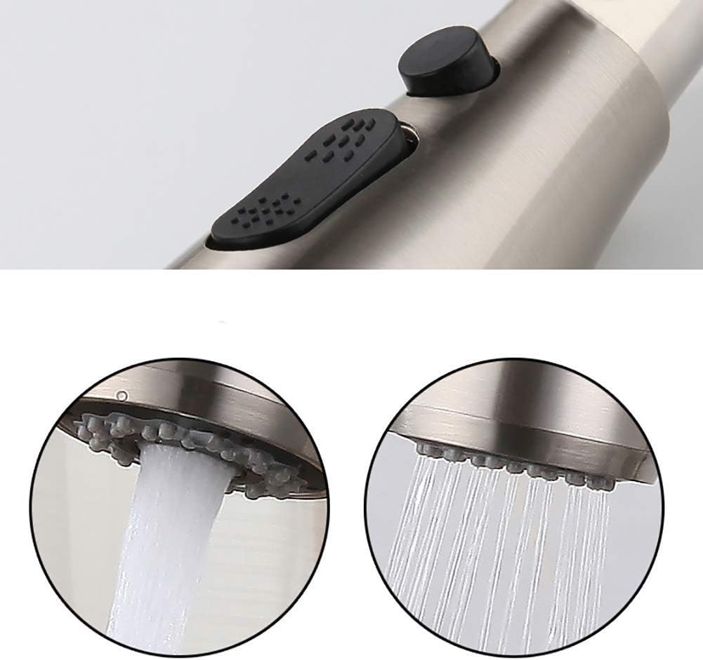 Μπαταρία Πάγκου Κουζίνας από Ανοξείδωτο Ατσάλι με Λειτουργία Ροής, Αποσπώμενη Κεφαλή Ντουζ και Παύση - Varte Μπαταρία Πάγκου Κουζίνας από Ανοξείδωτο Ατσάλι με Λειτουργία Ροής, Αποσπώμενη Κεφαλή Ντουζ και Παύση - Varte