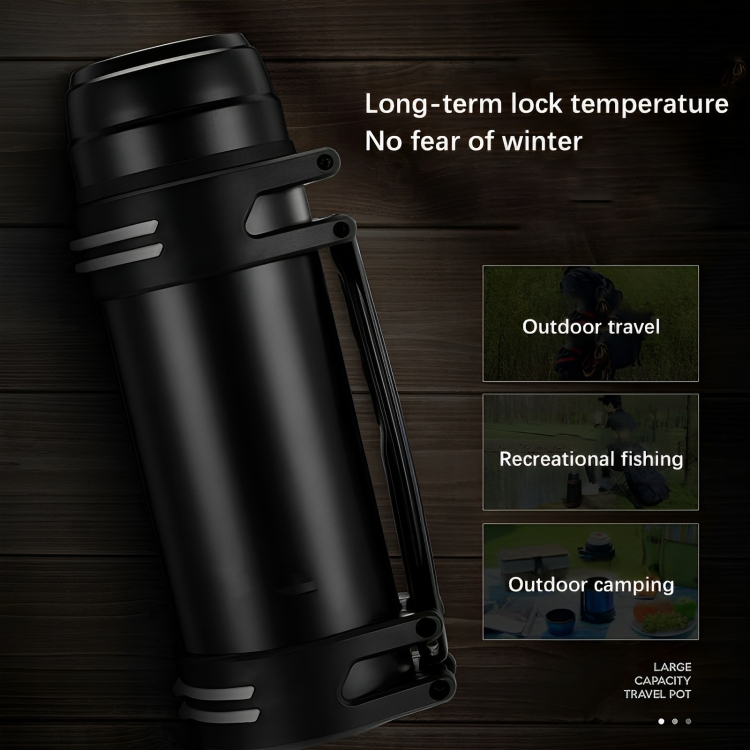 Μπουκάλι Θερμός με Κούπα & Ιμάντα Μεταφοράς 1.2Lt Μπουκάλι Θερμός με Κούπα & Ιμάντα Μεταφοράς 1.2Lt