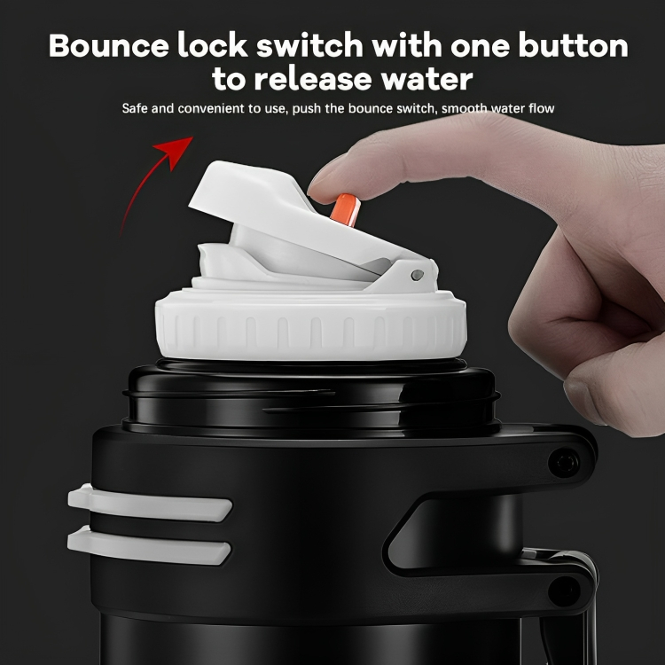 Μπουκάλι Θερμός με Κούπα & Ιμάντα Μεταφοράς 1.2Lt Μπουκάλι Θερμός με Κούπα & Ιμάντα Μεταφοράς 1.2Lt