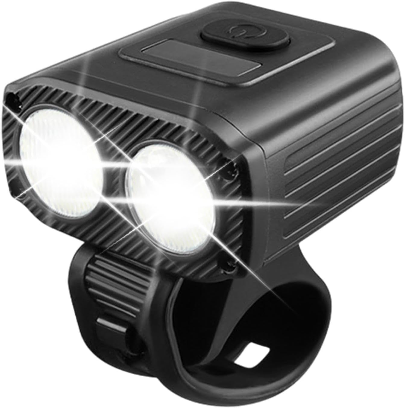 Μπροστινό Φως Ποδηλάτου LED - Μαύρο Μπροστινό Φως Ποδηλάτου LED - Μαύρο