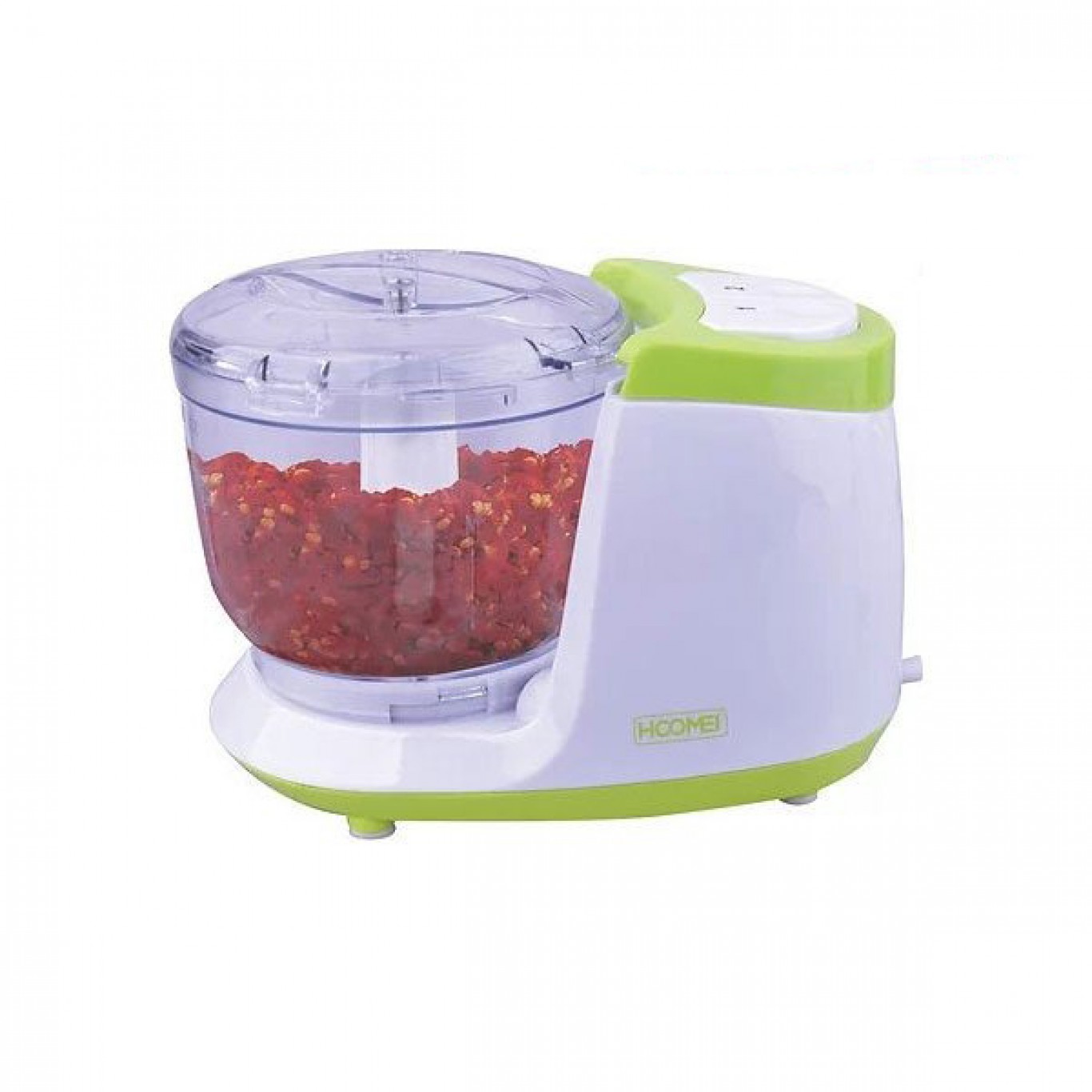 Multi-Πολυκόπτης Hoomei 250W με Δύο Ταχύτητες, Λεπίδες από Ανοξείδωτο Ατσάλι & Δοχείο 400ml Multi-Πολυκόπτης Hoomei 250W με Δύο Ταχύτητες, Λεπίδες από Ανοξείδωτο Ατσάλι & Δοχείο 400ml