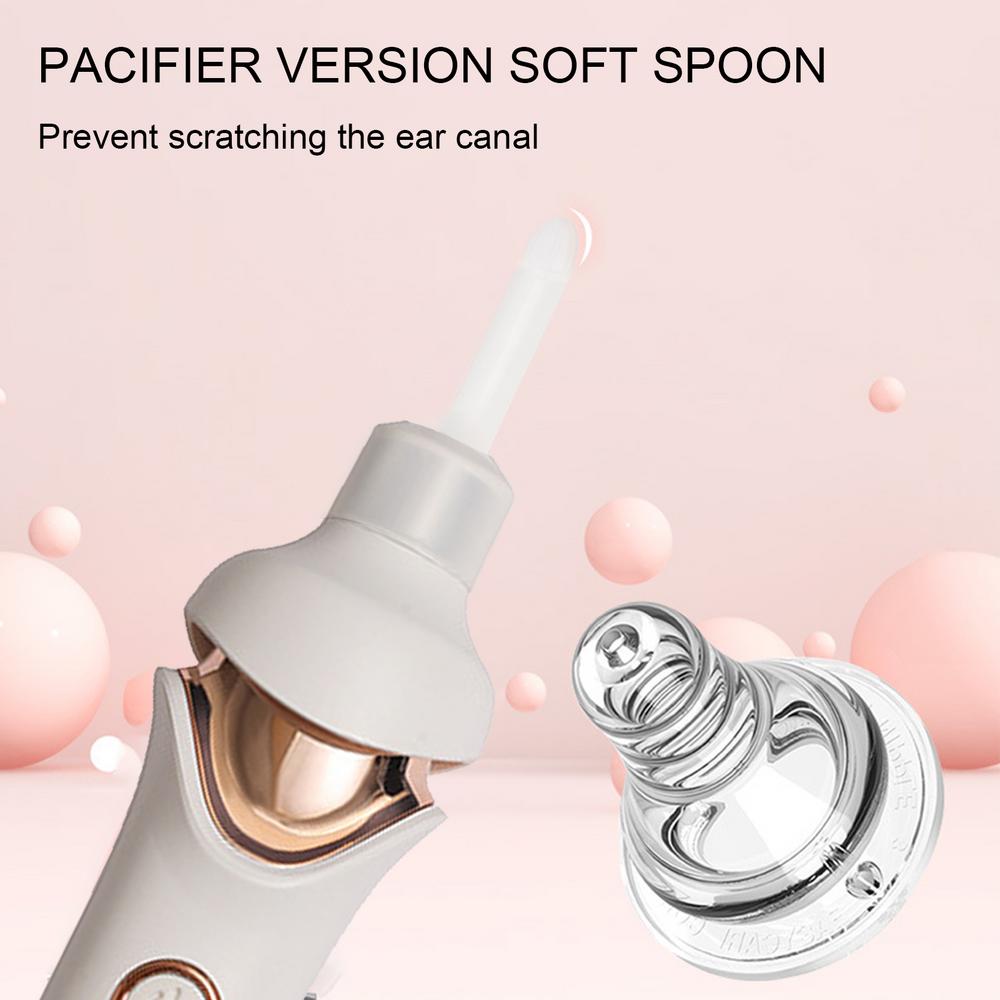 Νέα Επαναφορτιζόμενη Συσκευή Καθαρισμού Κεριού Αυτιών - Ανώδυνη & Ασφαλή Χρήση για Παιδιά & Ενήλικες - με Φωτάκι LED & 4 Διαφορετικές Κεφαλές Νέα Επαναφορτιζόμενη Συσκευή Καθαρισμού Κεριού Αυτιών - Ανώδυνη & Ασφαλή Χρήση για Παιδιά & Ενήλικες - με Φωτάκι LED & 4 Διαφορετικές Κεφαλές