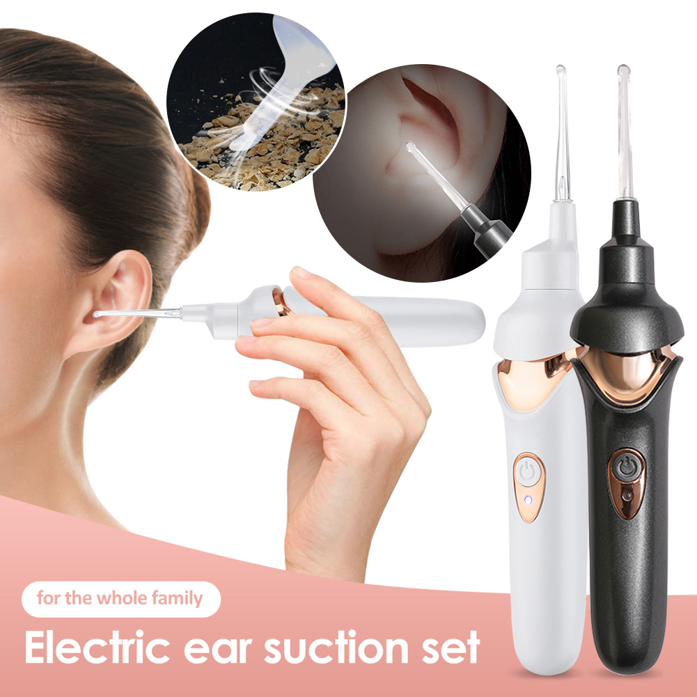 Νέα Επαναφορτιζόμενη Συσκευή Καθαρισμού Κεριού Αυτιών - Ανώδυνη & Ασφαλή Χρήση για Παιδιά & Ενήλικες - με Φωτάκι LED & 4 Διαφορετικές Κεφαλές Νέα Επαναφορτιζόμενη Συσκευή Καθαρισμού Κεριού Αυτιών - Ανώδυνη & Ασφαλή Χρήση για Παιδιά & Ενήλικες - με Φωτάκι LED & 4 Διαφορετικές Κεφαλές