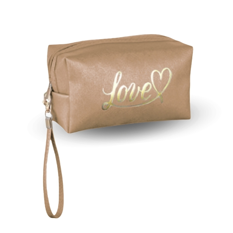 Νεσεσέρ Οργάνωσης Καλλυντικών Love με Φερμουάρ Νεσεσέρ Οργάνωσης Καλλυντικών Love με Φερμουάρ