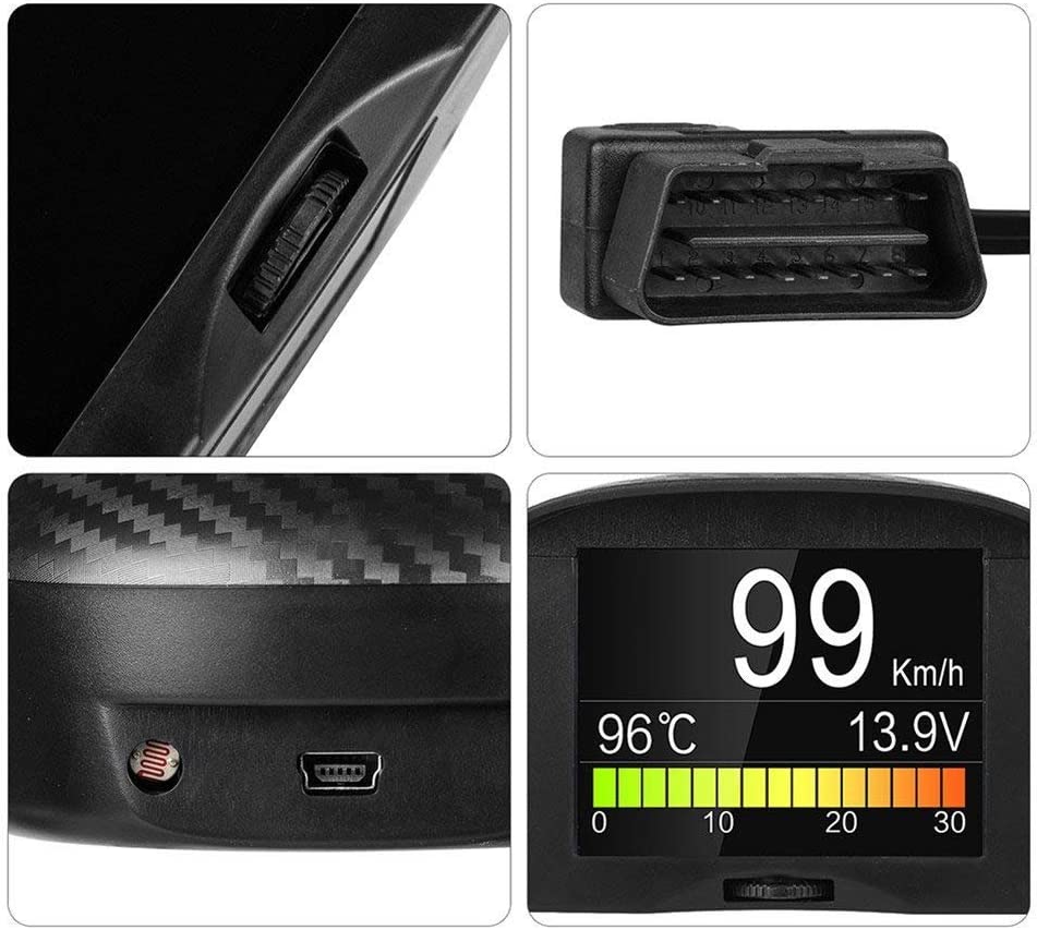 OBD 2 Διαγνωστικό Αυτοκινήτου 11 Λειτουργίες με Οθόνη HUD Ψηφιακό με Καλώδιο OBD 2 Διαγνωστικό Αυτοκινήτου 11 Λειτουργίες με Οθόνη HUD Ψηφιακό με Καλώδιο