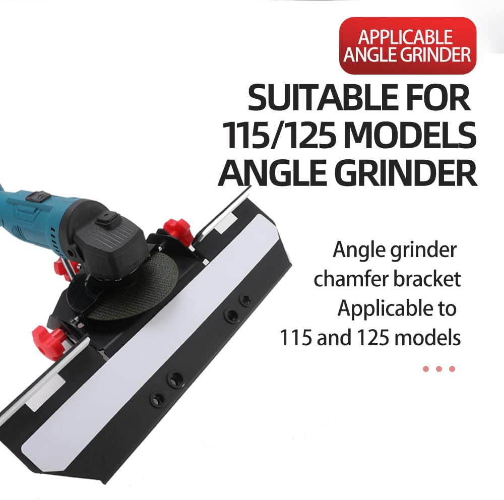 Οδηγός Φαλτσοκοπής Πλακιδίων για Γωνιακό Τροχό με Ρυθμιζόμενη Κοπή 45 Μοιρών Οδηγός Φαλτσοκοπής Πλακιδίων για Γωνιακό Τροχό με Ρυθμιζόμενη Κοπή 45 Μοιρών