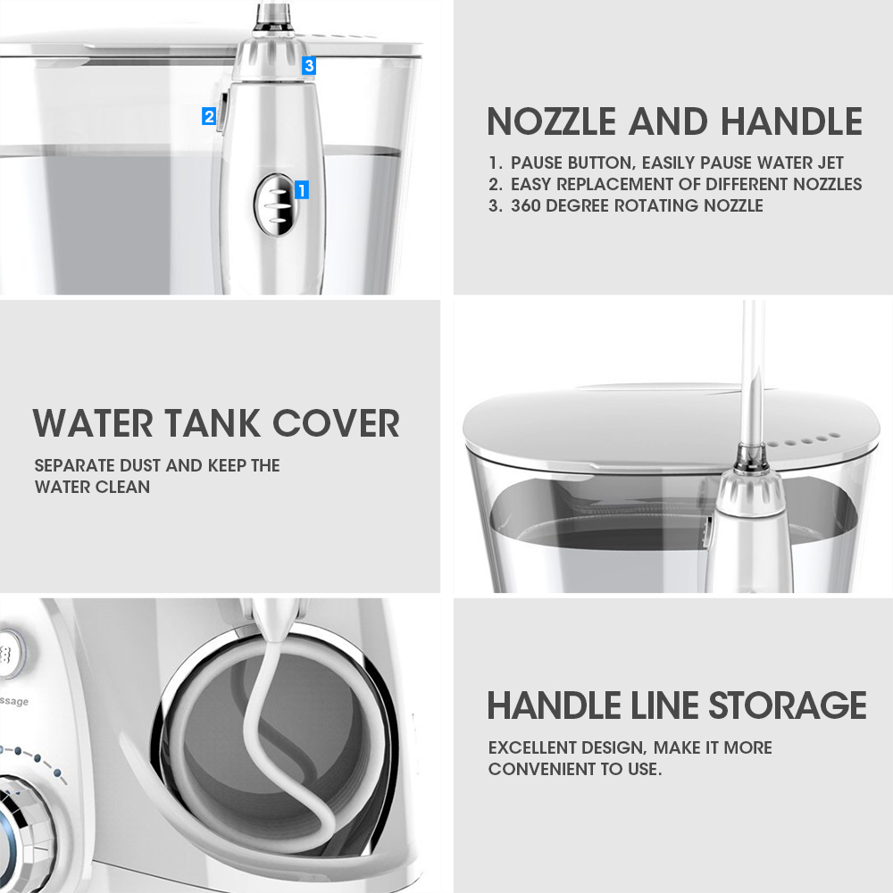 Οδοντιατρικό Σύστημα Οδοντικής Περιποίησης - Ούλων Waterpulse Water Flosser Οδοντιατρικό Σύστημα Οδοντικής Περιποίησης - Ούλων Waterpulse Water Flosser