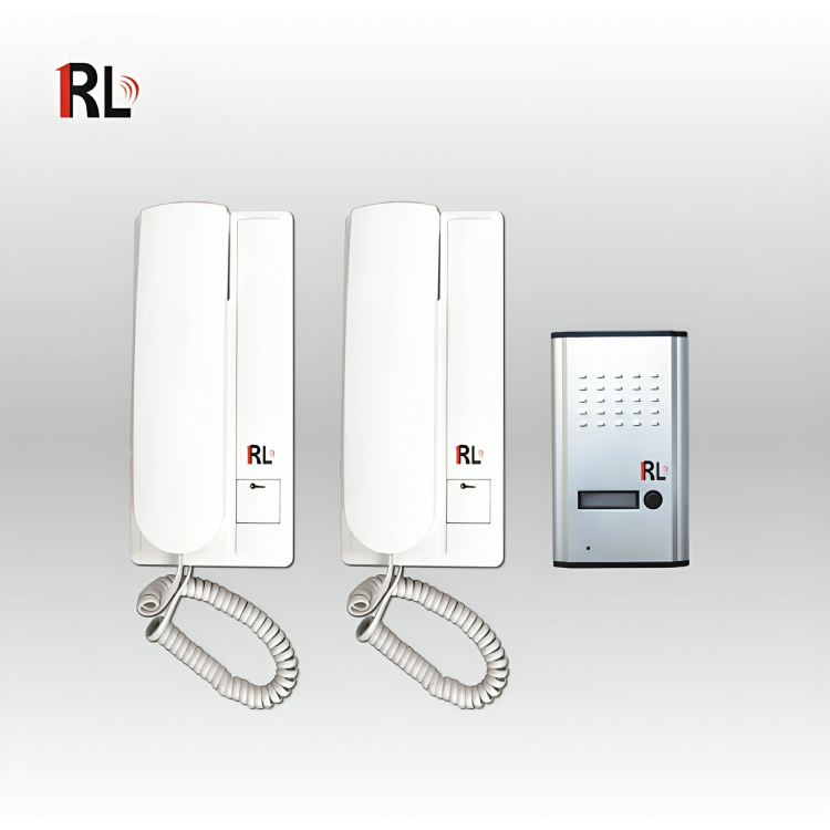 Ολοκληρωμένο Σετ Θυροτηλεφώνου με 2 Εσωτερικά Τηλέφωνα και 1 Εξωτερική Μονάδα με Κουδούνια - RL Ολοκληρωμένο Σετ Θυροτηλεφώνου με 2 Εσωτερικά Τηλέφωνα και 1 Εξωτερική Μονάδα με Κουδούνια - RL