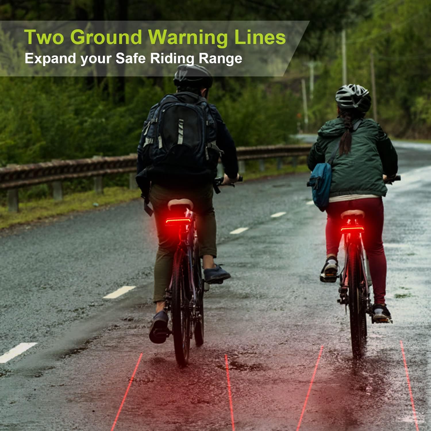 Οπίσθιο Ασύρματο Φανάρι Laser Ποδηλάτου Επαναφορτιζόμενο με Usb και Φλας με Χειριστήριο στο Τιμόνι - Meilan Οπίσθιο Ασύρματο Φανάρι Laser Ποδηλάτου Επαναφορτιζόμενο με Usb και Φλας με Χειριστήριο στο Τιμόνι - Meilan