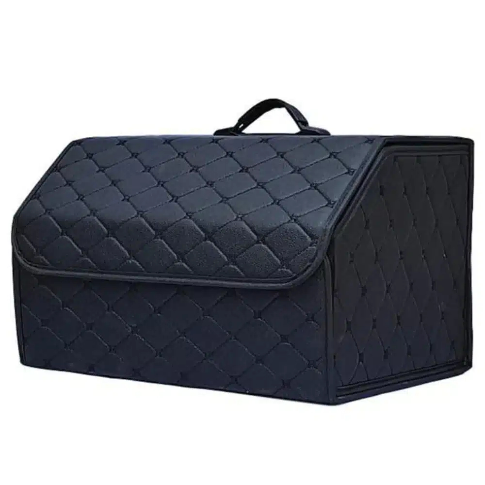Οργανωτής Αυτοκινήτου Τσάντα Νεσεσέρ Ταξιδίου από Οικολογικό Δέρμα – Μαύρο 50x31x29cm Οργανωτής Αυτοκινήτου Τσάντα Νεσεσέρ Ταξιδίου από Οικολογικό Δέρμα – Μαύρο 50x31x29cm