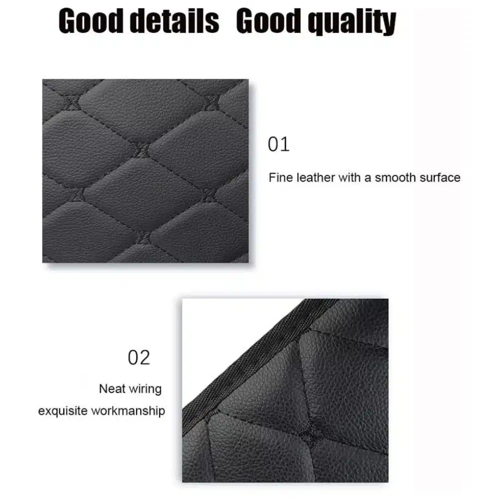 Οργανωτής Αυτοκινήτου Τσάντα Νεσεσέρ Ταξιδίου από Οικολογικό Δέρμα – Μαύρο 50x31x29cm Οργανωτής Αυτοκινήτου Τσάντα Νεσεσέρ Ταξιδίου από Οικολογικό Δέρμα – Μαύρο 50x31x29cm