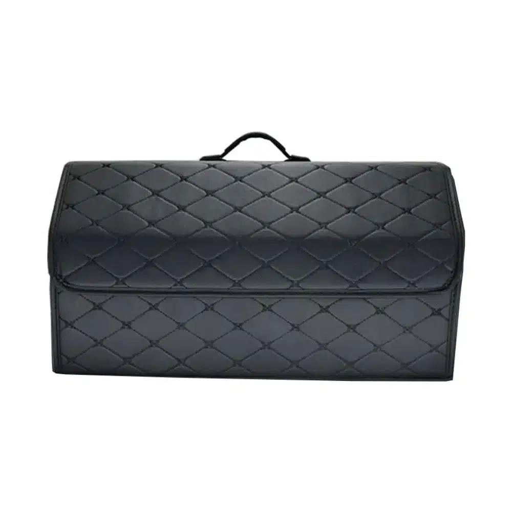 Οργανωτής Αυτοκινήτου Τσάντα Νεσεσέρ Ταξιδίου από Οικολογικό Δέρμα – Μαύρο 50x31x29cm Οργανωτής Αυτοκινήτου Τσάντα Νεσεσέρ Ταξιδίου από Οικολογικό Δέρμα – Μαύρο 50x31x29cm