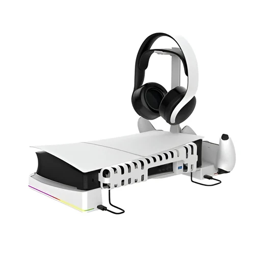 Οριζόντια Βάση PS5 Slim iPega με RGB Φωτισμό Λευκή – Αντιολισθητική και Εργονομική Οριζόντια Βάση PS5 Slim iPega με RGB Φωτισμό Λευκή – Αντιολισθητική και Εργονομική