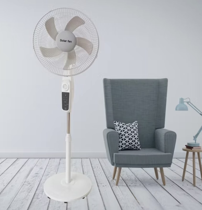 Ορθοστάτης Ανεμιστήρας 16'' Solar Fan – Ηλιακή Φόρτιση και Τηλεχειριστήριο - Επαναφορτιζόμενος, Φωτοβολταϊκό Πάνελ Ορθοστάτης Ανεμιστήρας 16'' Solar Fan – Ηλιακή Φόρτιση και Τηλεχειριστήριο - Επαναφορτιζόμενος, Φωτοβολταϊκό Πάνελ