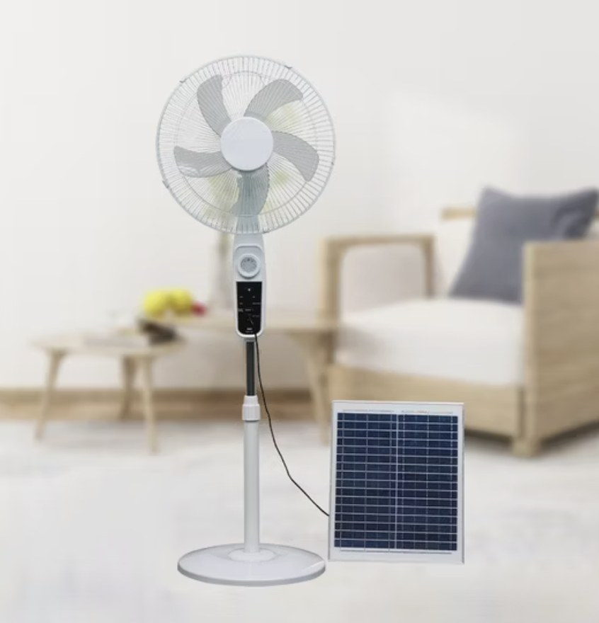 Ορθοστάτης Ανεμιστήρας 16'' Solar Fan – Ηλιακή Φόρτιση και Τηλεχειριστήριο - Επαναφορτιζόμενος, Φωτοβολταϊκό Πάνελ Ορθοστάτης Ανεμιστήρας 16'' Solar Fan – Ηλιακή Φόρτιση και Τηλεχειριστήριο - Επαναφορτιζόμενος, Φωτοβολταϊκό Πάνελ