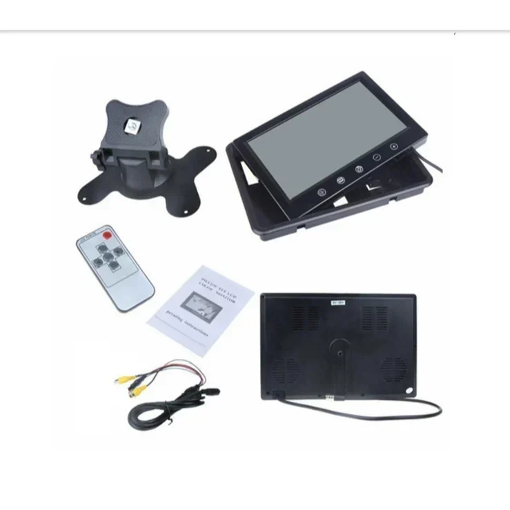 LCD Οθόνη Μόνιτορ 9″ HD TFT/LED Με Κουμπιά Αφής Και 2 Εισόδους Βίντεο - Οθόνη αφής τετραπλής οθόνης οπισθοπορείας οχήματος 9” TFT/LED Hi-Res και τηλεχειριστήριο LCD Οθόνη Μόνιτορ 9″ HD TFT/LED Με Κουμπιά Αφής Και 2 Εισόδους Βίντεο - Οθόνη αφής τετραπλής οθόνης οπισθοπορείας οχήματος 9” TFT/LED Hi-Res και τηλεχειριστήριο