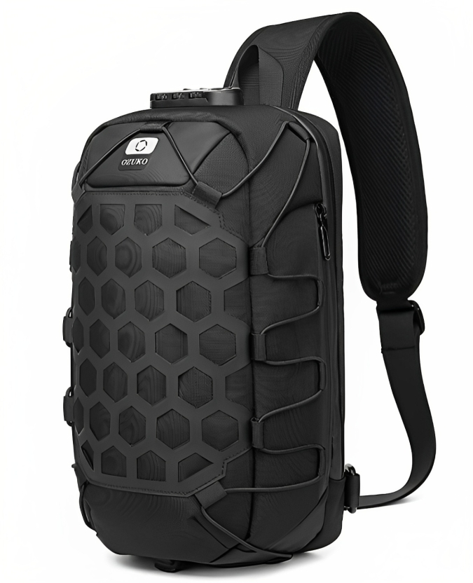 Ozuko Ανδρική Αντικλεπτική Oxford Τσάντα Ώμου Αδιάβροχη - Μαύρη Ozuko Ανδρική Αντικλεπτική Oxford Τσάντα Ώμου Αδιάβροχη - Μαύρη