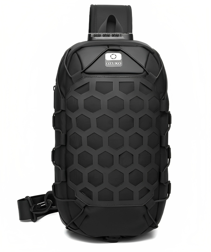 Ozuko Ανδρική Αντικλεπτική Oxford Τσάντα Ώμου Αδιάβροχη - Μαύρη Ozuko Ανδρική Αντικλεπτική Oxford Τσάντα Ώμου Αδιάβροχη - Μαύρη