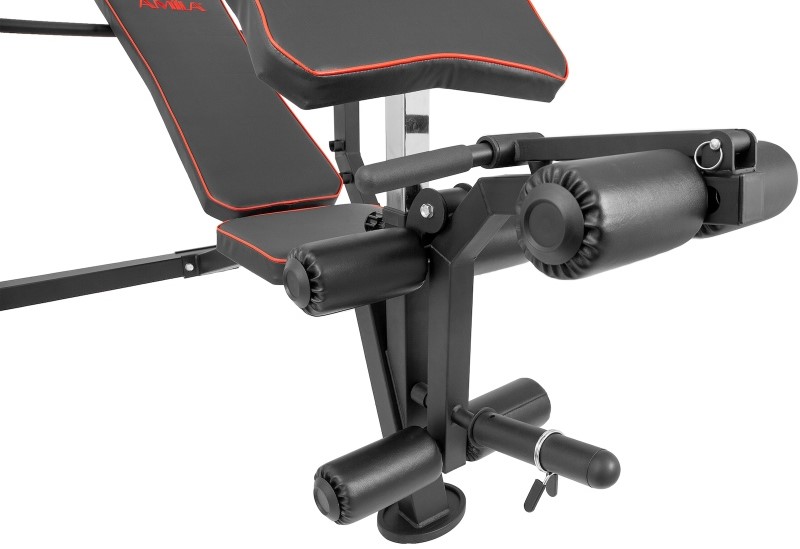 Πάγκος Άρσης Βαρών Amila με Ρυθμιζόμενη Πλάτη & Μαξιλάρι Δικεφάλων Πάγκος Άρσης Βαρών Amila με Ρυθμιζόμενη Πλάτη & Μαξιλάρι Δικεφάλων