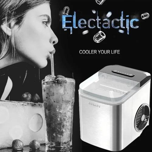 Παγομηχανή Με Οθόνη Αφής Και Με Παραγωγή 12 κιλά/24h 112W Sokany Παγομηχανή Με Οθόνη Αφής Και Με Παραγωγή 12 κιλά/24h 112W Sokany