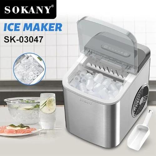 Παγομηχανή Με Οθόνη Αφής Και Με Παραγωγή 12 κιλά/24h 112W Sokany Παγομηχανή Με Οθόνη Αφής Και Με Παραγωγή 12 κιλά/24h 112W Sokany