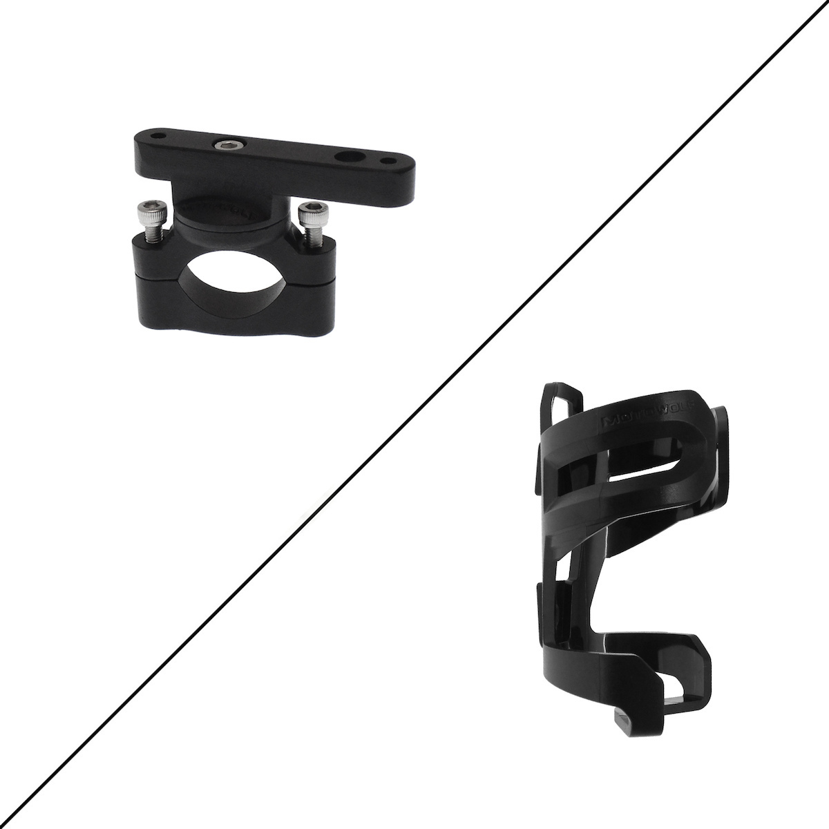 Motowolf Παγουροθήκη Ποδηλάτου Μαύρη Motowolf Παγουροθήκη Ποδηλάτου Μαύρη