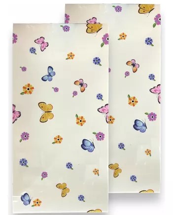 Παιδική Ανάγλυφη Αυτοκόλλητη Ταπετσαρία Τοίχου με Λουλούδια και Πεταλούδες - 60x30 εκ Παιδική Ανάγλυφη Αυτοκόλλητη Ταπετσαρία Τοίχου με Λουλούδια και Πεταλούδες - 60x30 εκ