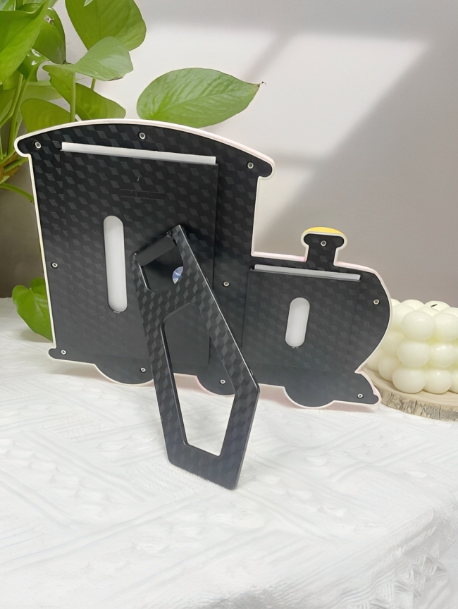 Παιδική Αναμνηστική Κορνίζα 2 Φωτογραφιών - Ροζ Τρενάκι Παιδική Αναμνηστική Κορνίζα 2 Φωτογραφιών - Ροζ Τρενάκι