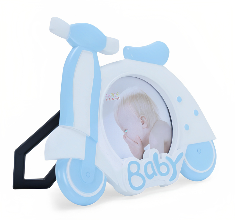 Παιδική Αναμνηστική Κορνίζα Γαλάζια Βέσπα Παιδική Αναμνηστική Κορνίζα Γαλάζια Βέσπα