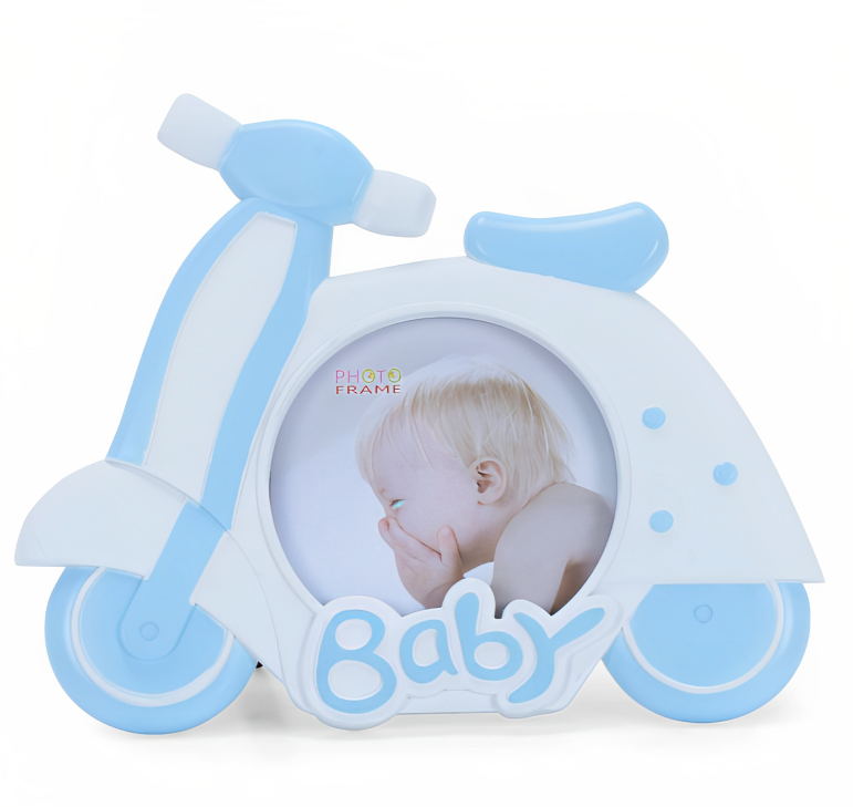 Παιδική Αναμνηστική Κορνίζα Γαλάζια Βέσπα Παιδική Αναμνηστική Κορνίζα Γαλάζια Βέσπα