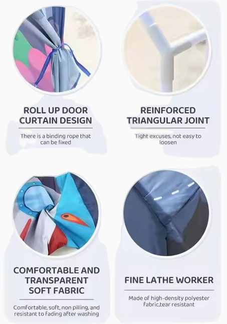 Παιδική Διαστημική Σκηνή Παιχνιδιού Πύραυλος 104x70x98cm Παιδική Διαστημική Σκηνή Παιχνιδιού Πύραυλος 104x70x98cm