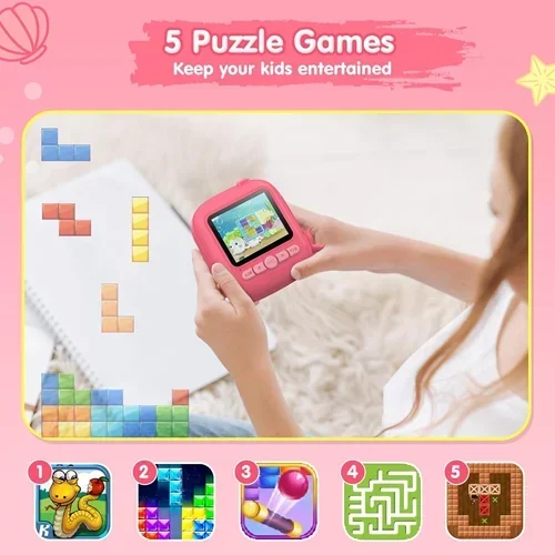 Παιδική Επαναφορτιζόμενη Φωτογραφική Κάμερα με Χαρτί Εκτύπωσης και Σχέδιο Γοργόνα Παιδική Επαναφορτιζόμενη Φωτογραφική Κάμερα με Χαρτί Εκτύπωσης και Σχέδιο Γοργόνα