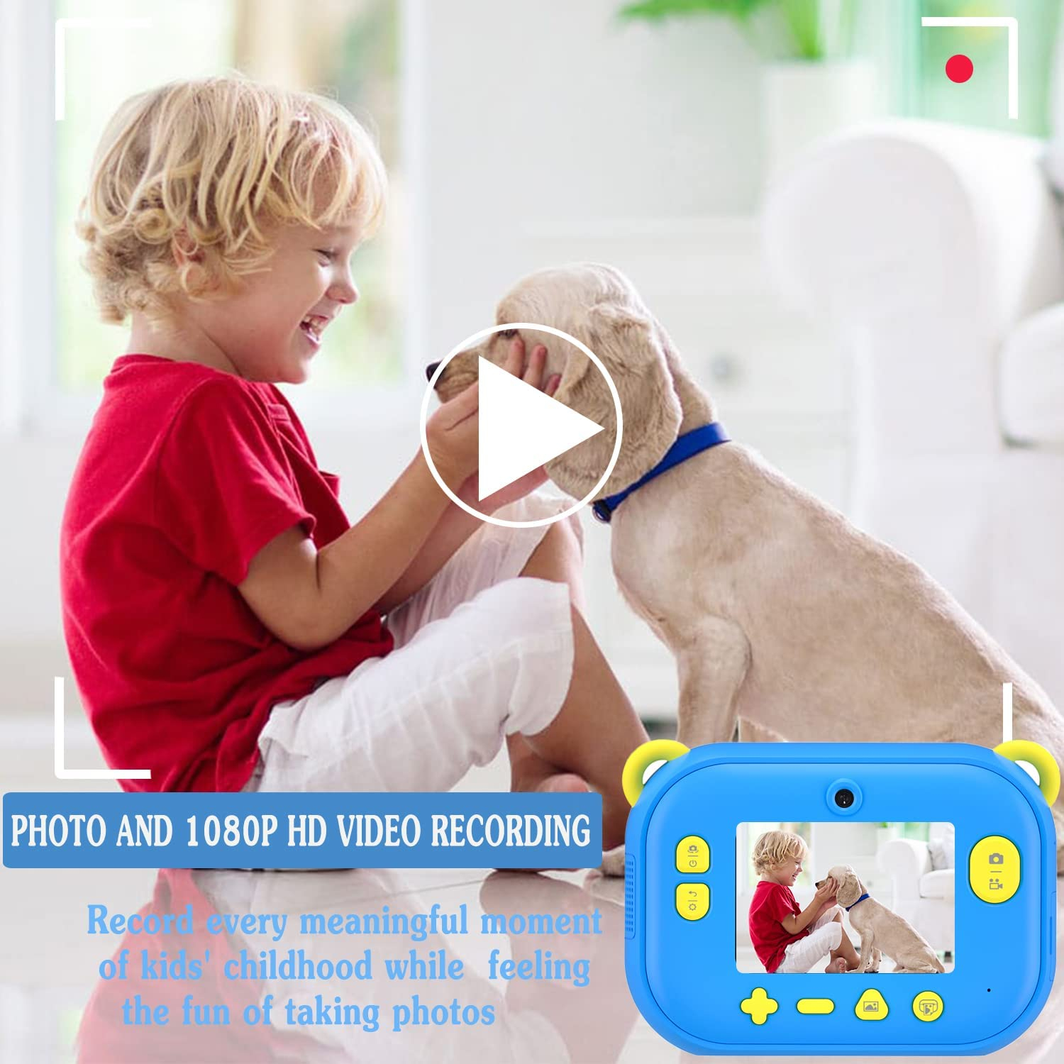 Παιδική Φωτογραφική Μηχανή 12MP με Οθόνη και Θερμική Εκτύπωση - Instant Kids Παιδική Φωτογραφική Μηχανή 12MP με Οθόνη και Θερμική Εκτύπωση - Instant Kids