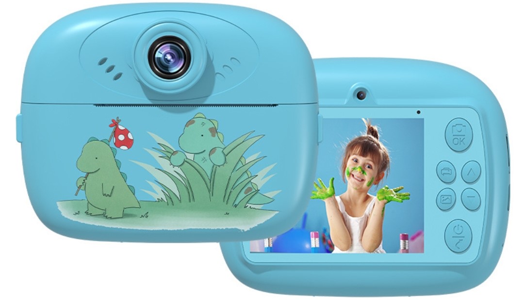 Παιδική Φωτογραφική Μηχανή με Θερμική Εκτύπωση – 12MP 1080P Παιδική Φωτογραφική Μηχανή με Θερμική Εκτύπωση – 12MP 1080P