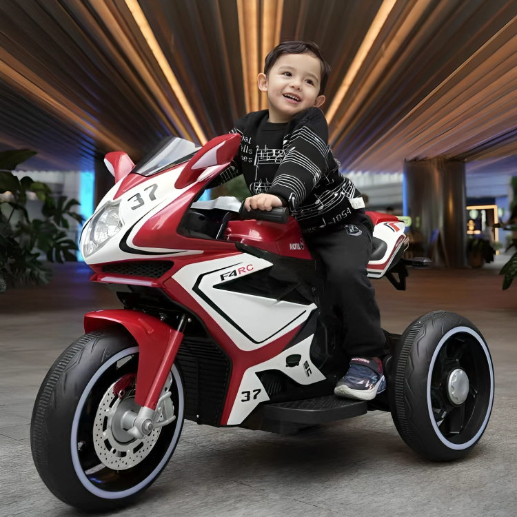 Παιδική Ηλεκτροκίνητη Τρίκυκλη Μηχανή με Φωτισμό LED & Αναπαραγωγή Μουσικής USB MP3 Παιδική Ηλεκτροκίνητη Τρίκυκλη Μηχανή με Φωτισμό LED & Αναπαραγωγή Μουσικής USB MP3