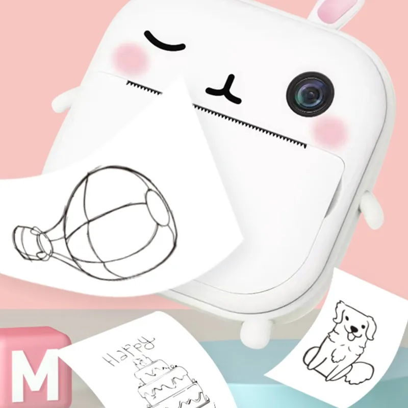 Παιδική Κάμερα με Ασπρόμαυρο Θερμικό Εκτυπωτή, Οθόνη IPS 2,4″ και Ενσωματωμένα Παιχνίδια για Ηλικίες 6+ Ετών Παιδική Κάμερα με Ασπρόμαυρο Θερμικό Εκτυπωτή, Οθόνη IPS 2,4″ και Ενσωματωμένα Παιχνίδια για Ηλικίες 6+ Ετών