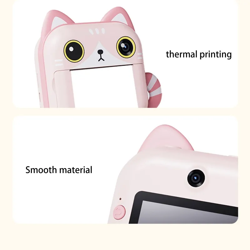 Παιδική Κάμερα με Ασπρόμαυρο Θερμικό Εκτυπωτή, Οθόνη IPS 2,4″ και Ενσωματωμένα Παιχνίδια για Ηλικίες 6+ Ετών Παιδική Κάμερα με Ασπρόμαυρο Θερμικό Εκτυπωτή, Οθόνη IPS 2,4″ και Ενσωματωμένα Παιχνίδια για Ηλικίες 6+ Ετών