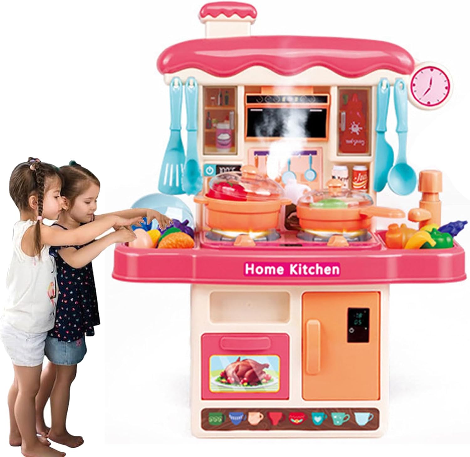 Παιδική Κουζίνα Home Kitchen με 2 Εστίες και Νεροχύτη 27 x 37 x 12 cm - ToyMarkt Παιδική Κουζίνα Home Kitchen με 2 Εστίες και Νεροχύτη 27 x 37 x 12 cm - ToyMarkt