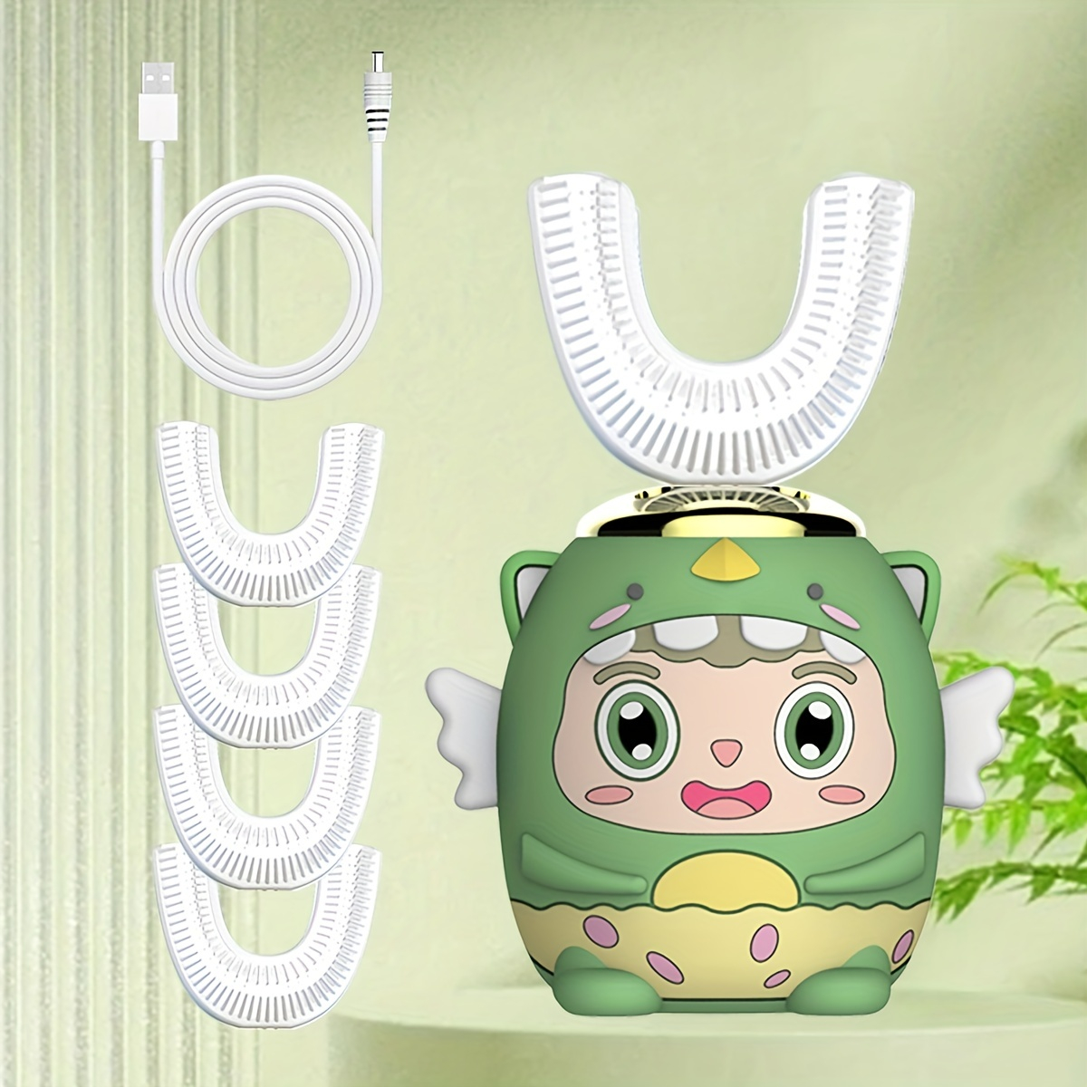 Παιδική Οδοντόβουρτσα 360° σε Σχήμα U – Ιδανική για Γρήγορο & Ολοκληρωμένο Καθαρισμό MDHL Παιδική Οδοντόβουρτσα 360° σε Σχήμα U – Ιδανική για Γρήγορο & Ολοκληρωμένο Καθαρισμό MDHL