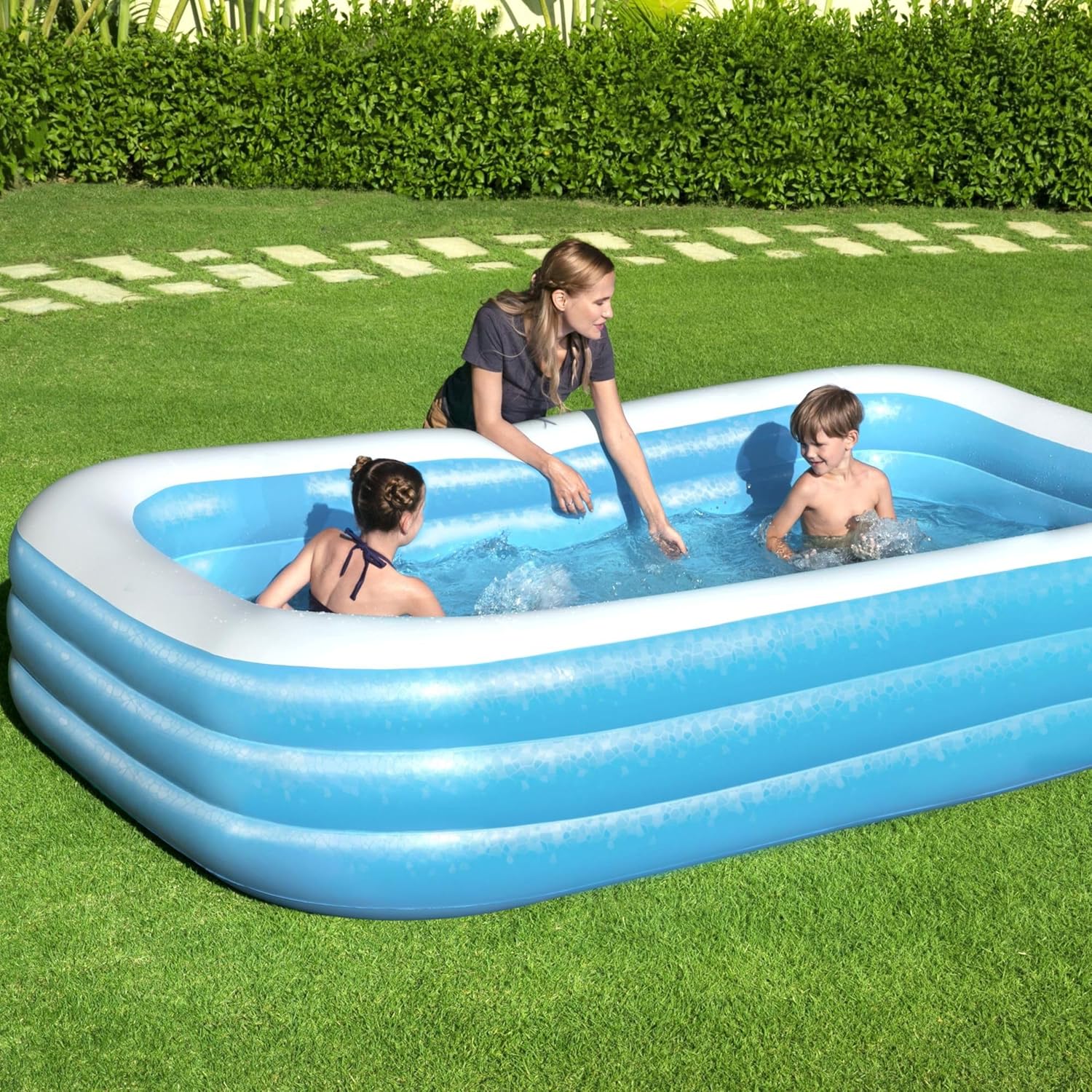 Παιδική Πισίνα Φουσκωτή 305x183x56 cm - Bestway Παιδική Πισίνα Φουσκωτή 305x183x56 cm - Bestway