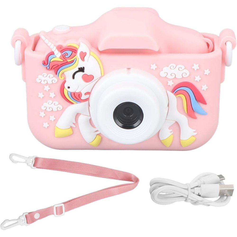 Παιδική Ψηφιακή Φωτογραφική Μηχανή 12 MP με Οθόνη IPS και Σχέδιο Μονόκερου Παιδική Ψηφιακή Φωτογραφική Μηχανή 12 MP με Οθόνη IPS και Σχέδιο Μονόκερου