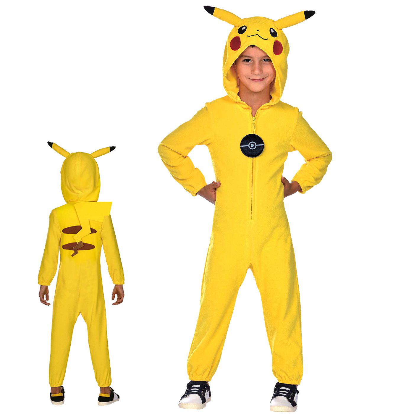 Παιδική Στολή Πίκατσου με Κουκούλα & 3D Λεπτομέρειες - Amscan Παιδική Στολή Πίκατσου με Κουκούλα & 3D Λεπτομέρειες - Amscan