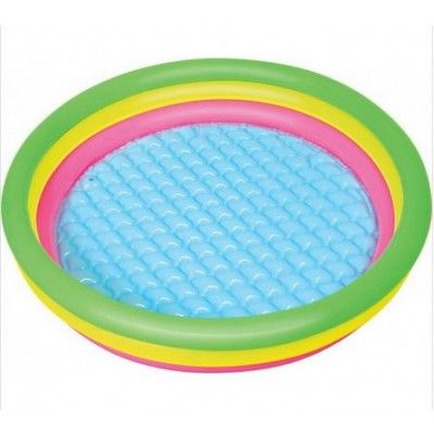 Παιδική Στρογγυλή Φουσκωτή Πισίνα PVC 152x152x30εκ. - Bestway Παιδική Στρογγυλή Φουσκωτή Πισίνα PVC 152x152x30εκ. - Bestway