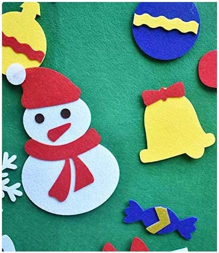 Παιδική Χριστουγεννιάτικη DIY Κατασκευή Τοίχου από Τσόχα - Χριστουγεννιάτικο Δέντρο 100cm με 29 Στολίδια Παιδική Χριστουγεννιάτικη DIY Κατασκευή Τοίχου από Τσόχα - Χριστουγεννιάτικο Δέντρο 100cm με 29 Στολίδια