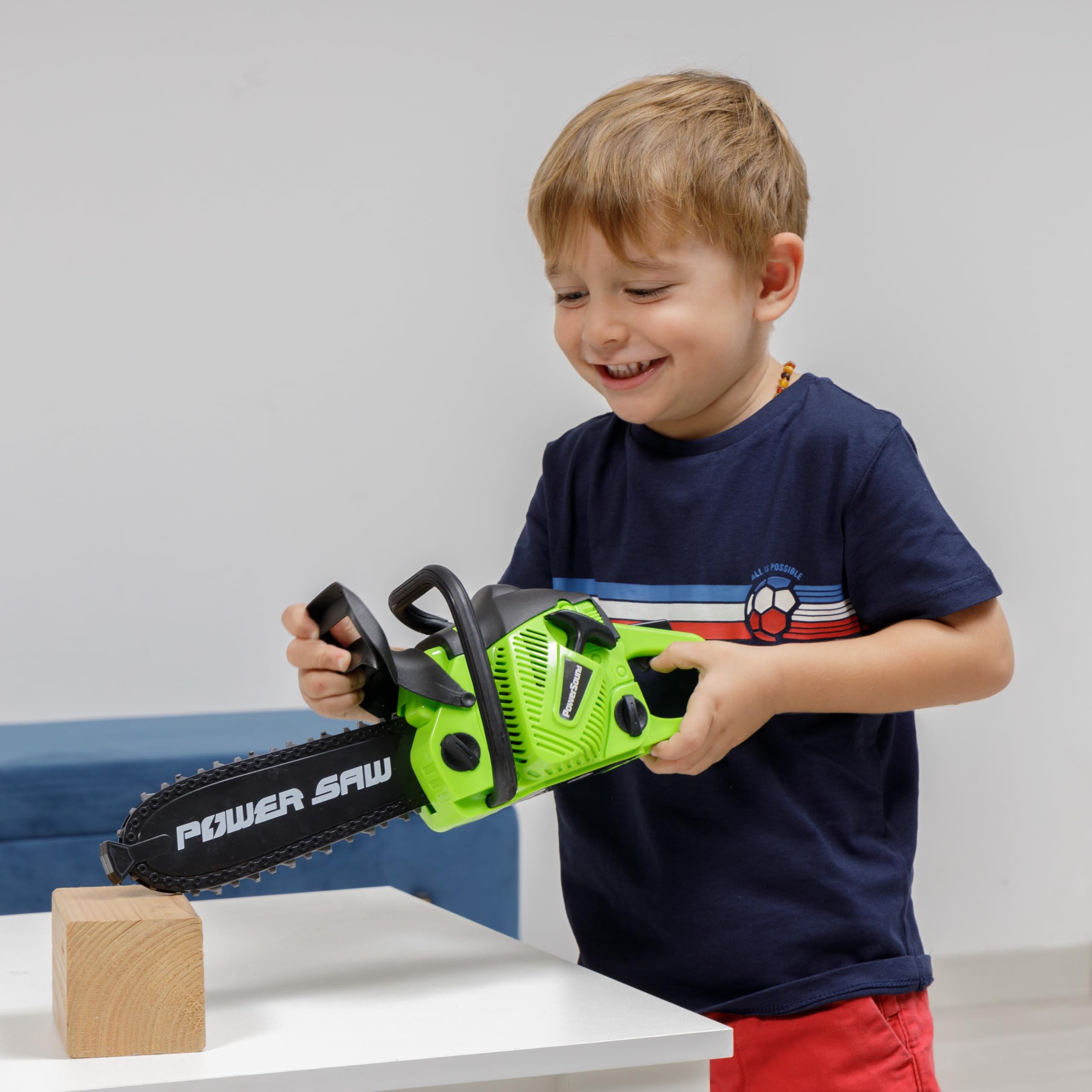 Παιδικό Αλυσοπρίονο με με Ήχο και Φως - Power Saw Παιδικό Αλυσοπρίονο με με Ήχο και Φως - Power Saw